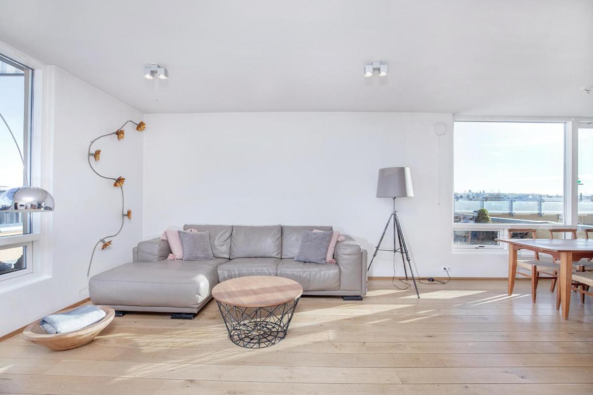 Penthouse Apartment With Panasonic Mountain View Reykjavík Dış mekan fotoğraf
