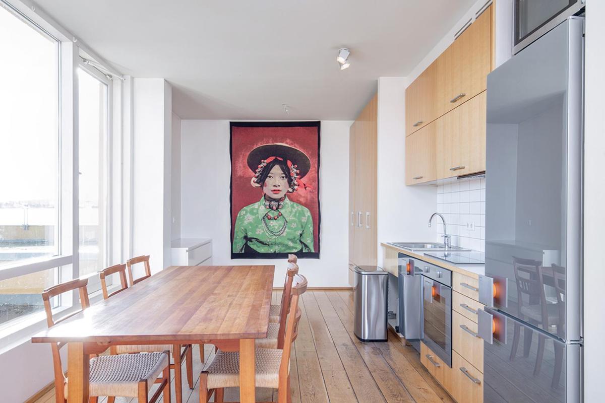 Penthouse Apartment With Panasonic Mountain View Reykjavík Dış mekan fotoğraf